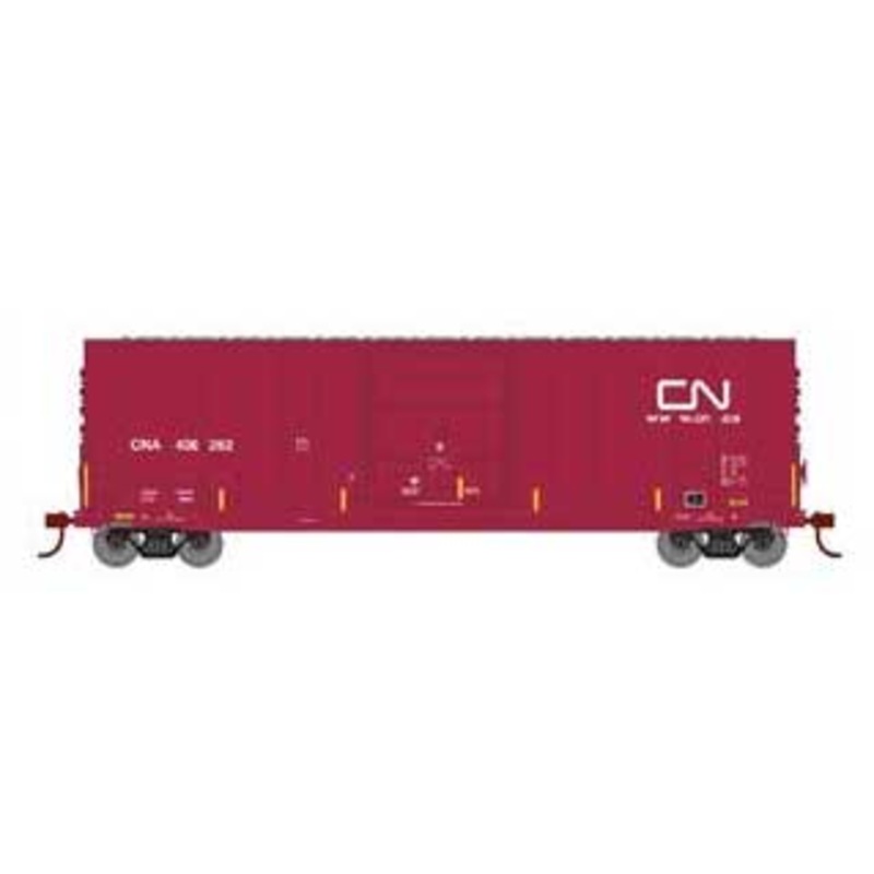 Roundhouse 1505 HO Scale 50' High Cube Plug Door Boxcar Canadian National CN 406262