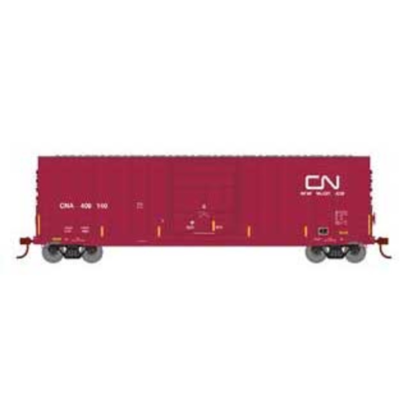 Roundhouse 1533 HO Scale 50' High Cube Plug Door Boxcar Canadian National CN 409140