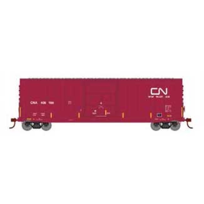 Roundhouse 1534 HO Scale 50' High Cube Plug Door Boxcar Canadian National CN 409166