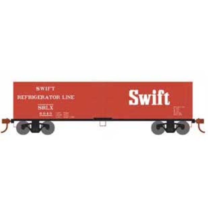 Roundhouse 1592 HO Scale 40' Wood Reefer SWIFT SRLX 6049