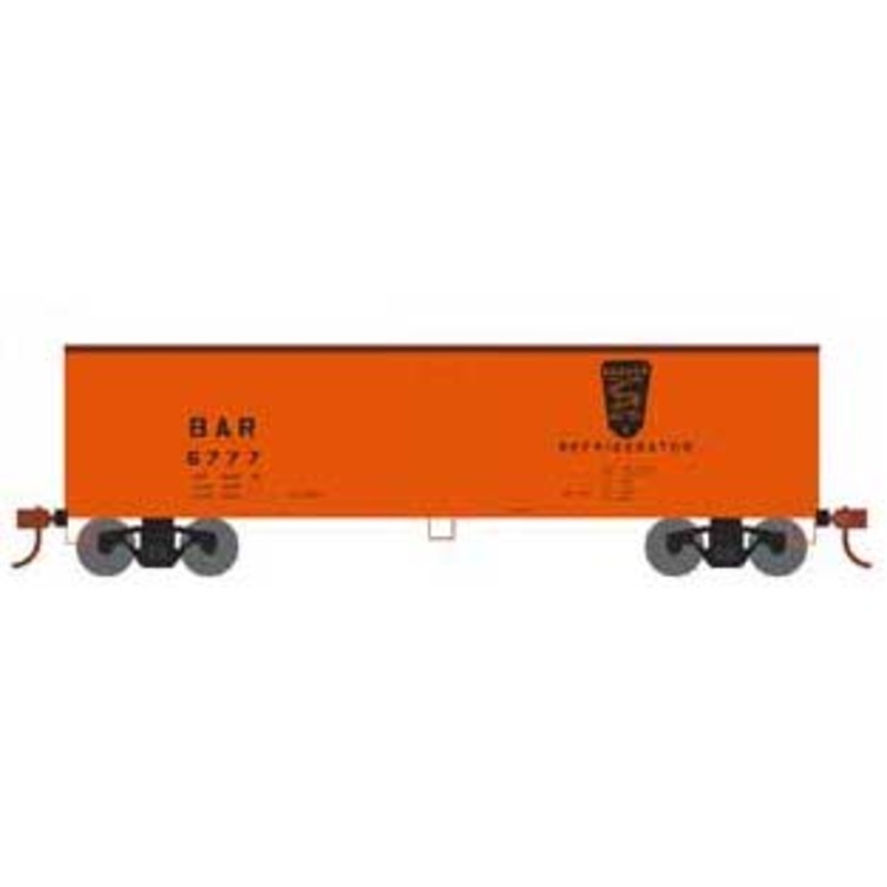 Roundhouse 1637 HO Scale 40' Wood Reefer Bangor & Aroostook BAR 6777