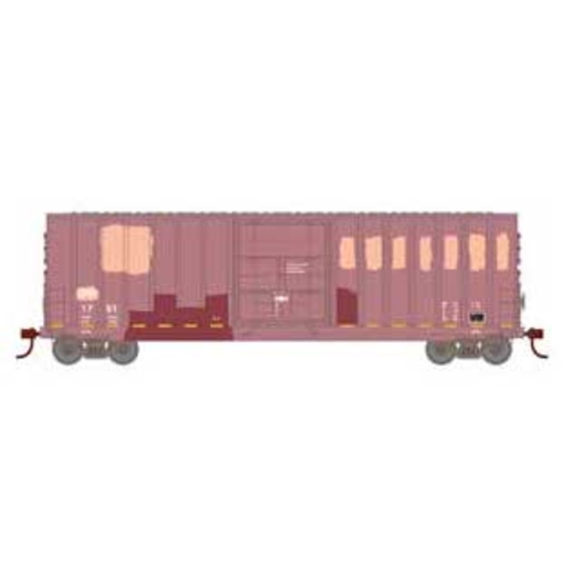 Roundhouse 2137 HO Scale 50' High Cube Plug Door Boxcar Dansville & Mount Morris Railroad DMM 1751