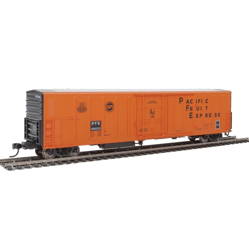 Walthers Mainline 910-3934 HO Scale 57' Mechanical Reefer Pacifc Fruit Express PFE 456525