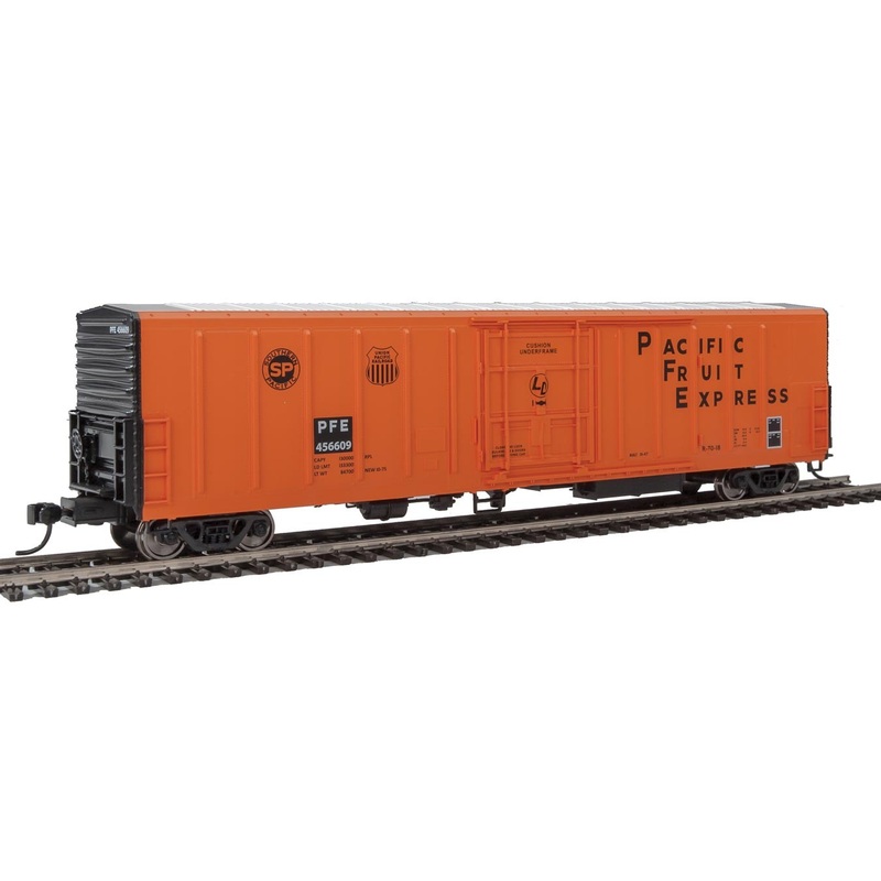 Walthers Mainline 910-3935 HO Scale 57' Mechanical Reefer Pacifc Fruit Express PFE 456609