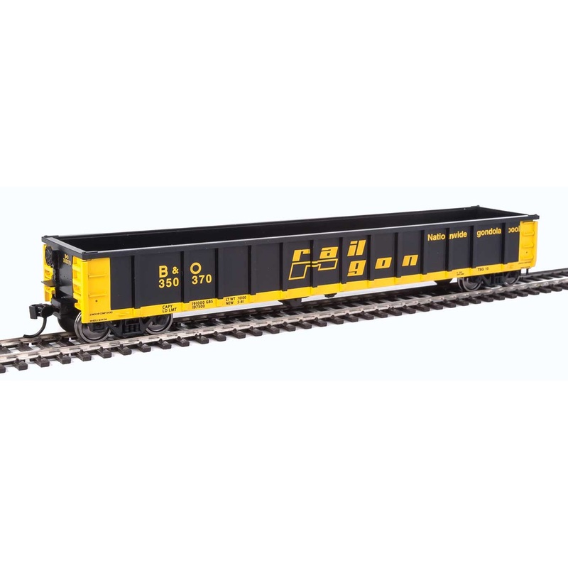Walthers MainLine 910-6203 53'Gondola ex-Railgon Chessie System B&O 350370