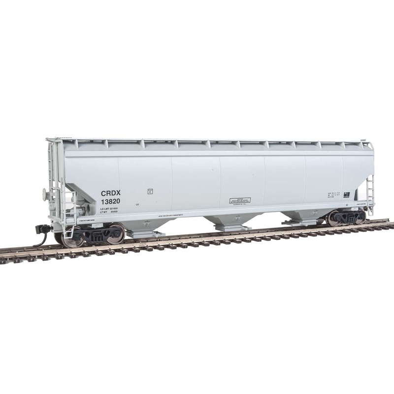 Walthers Mainline 910-7673 HO Scale 60' NSC 5150 3 Bay Covered Hopper CRDX 13820