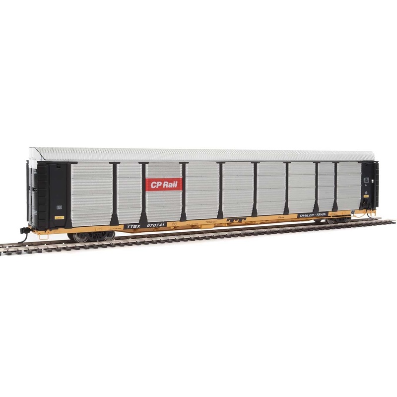 Walthers Proto 920-101327 HO Scale 89' Bi-level Auto Carrier Canadian Pacific CP TTGX 970741