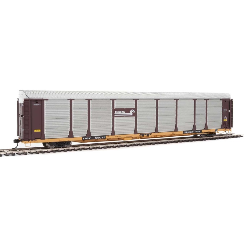 Walthers Proto 920-101332 HO Scale 89' Bi-level Auto Carrier Conrail CR TTGX 158786