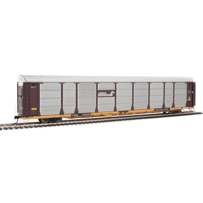 Walthers Proto 920-101333 HO Scale 89' Bi-level Auto Carrier Conrail CR TTGX 159591