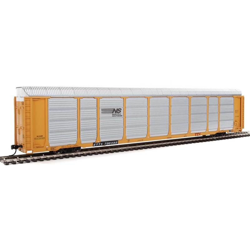 Walthers Proto 920-101425 HO Scale 89' Tri-level Auto Carrier Norfolk Southern NS ETTX 700392