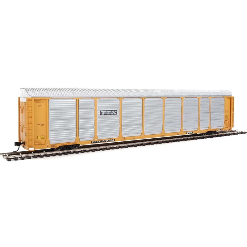 Walthers Proto 920-101431 HO Scale 89' Tri-level Auto Carrier TTX ETTX 710728