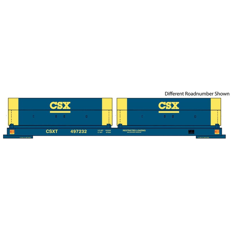Walthers Proto 920-105242 HO Scale 50' Evans Cushion Coil Car CSX 497232