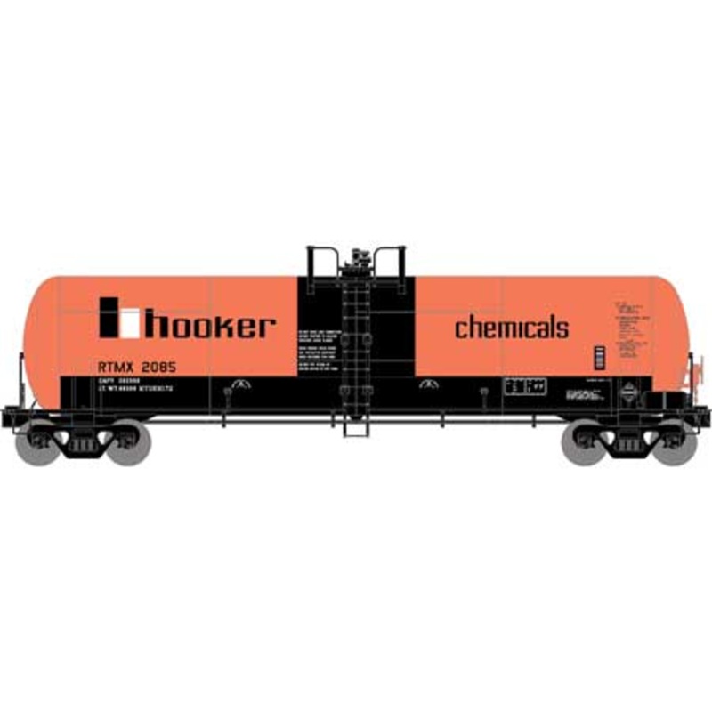 Athearn 15916 HO Scale RTC 20,900 Gallon Acid Tank Car RTMX 2067