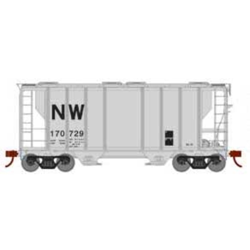 Athearn 63792 HO Scale PS-2 2600 Covered Hopper Norfolk & Western N&W 170729