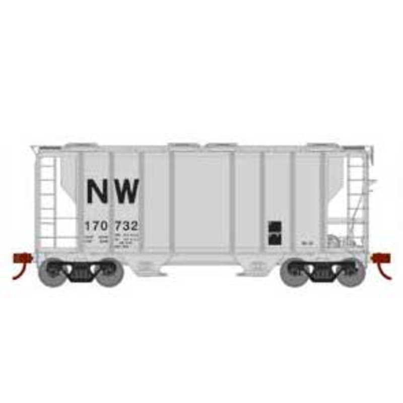 Athearn 63793 HO Scale PS-2 2600 Covered Hopper Norfolk & Western N&W 170732