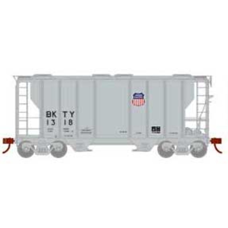 Athearn 63801 HO Scale PS-2 2600 Covered Hopper Union Pacific UP 1318