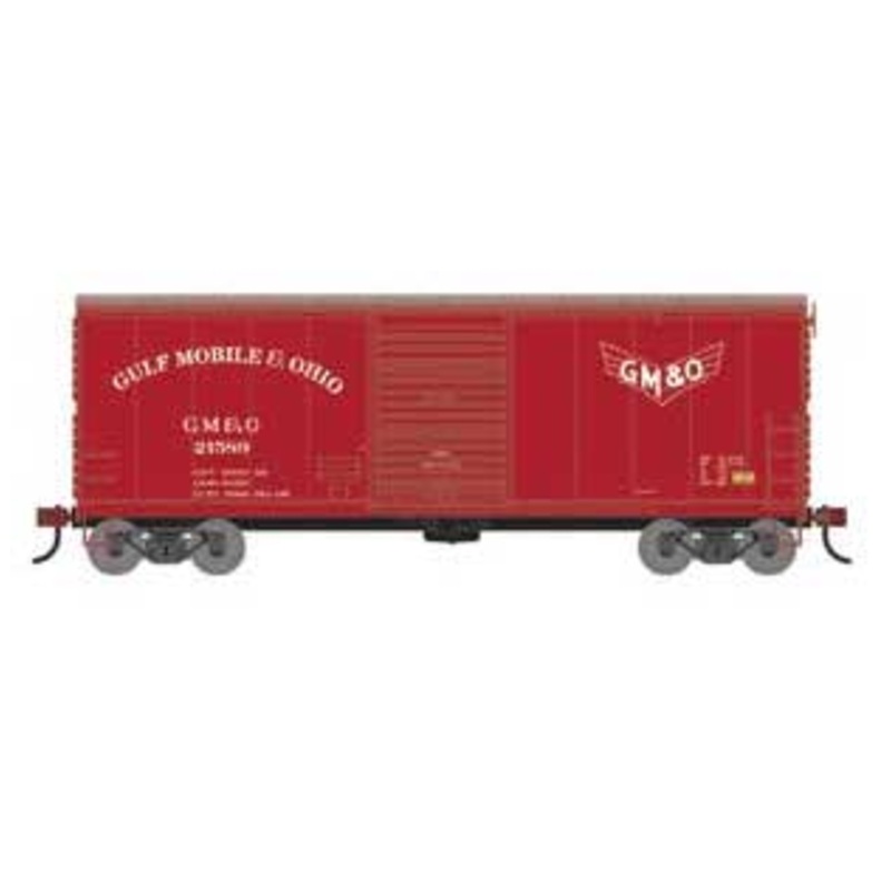 Athearn 67754 HO Scale RTR 40' Modernized Boxcar Gulf Mobile Ohio GM&O 21589
