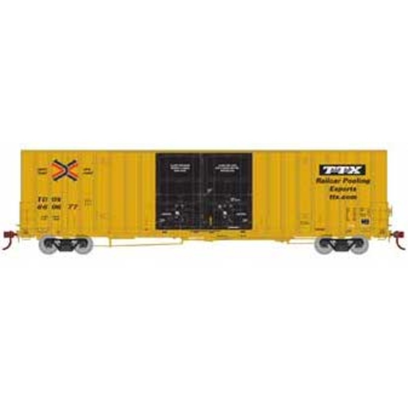 Athearn 75249 HO Scale 60' Gunderson High Cube Boxcar TTX TBOX 660677