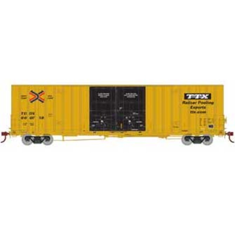 Athearn 75250 HO Scale 60' Gunderson High Cube Boxcar TTX TBOX 660718