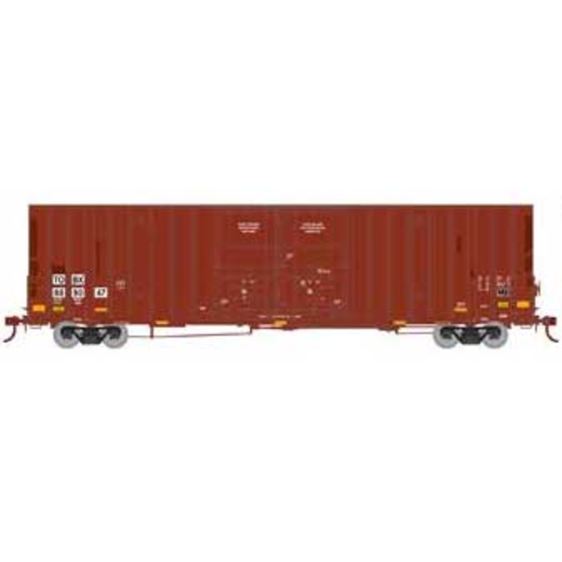 Athearn 75254 HO Scale 60' Gunderson High Cube Boxcar TTX TOBX 889047