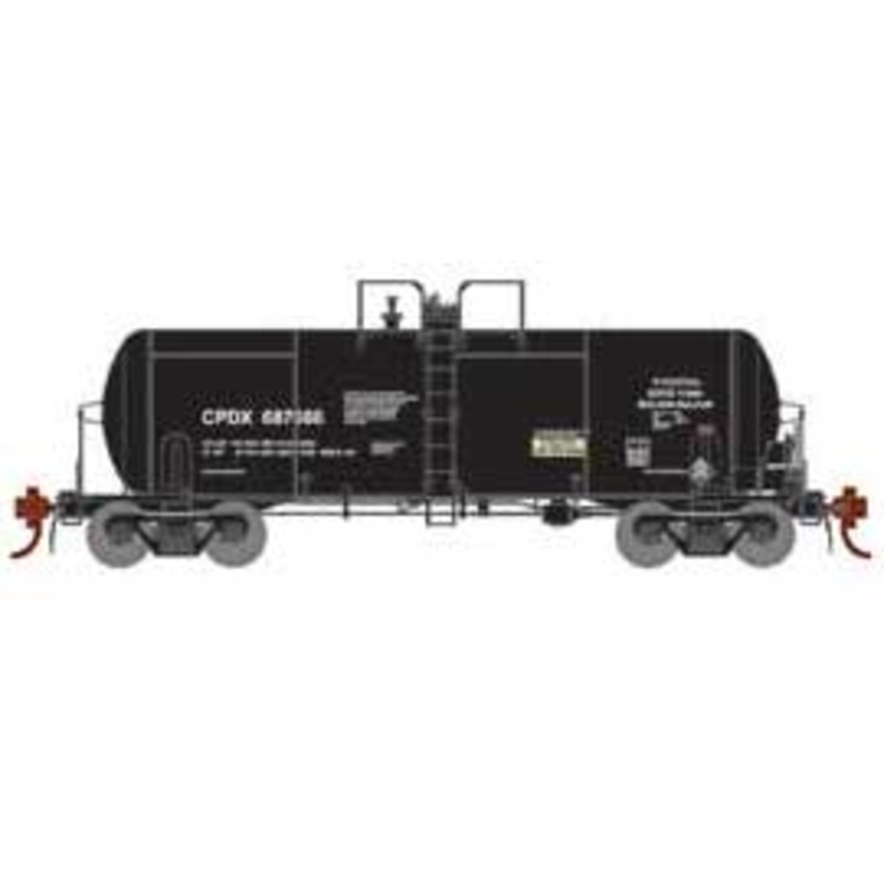 Athearn Genesis G25647 HO Scale 13,600 Gallon Acid Tank Car Chevron CPDX 687006