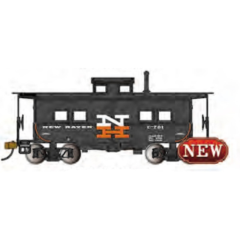 Bachmann 16828 HO Scale Northeastern Caboose New Haven (McGinnis) C-1701