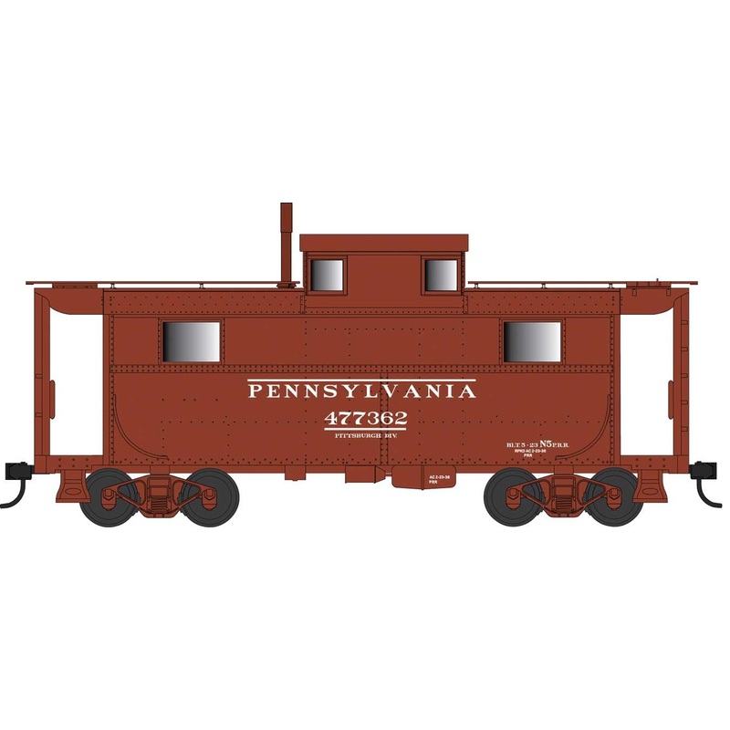 Bowser 42557 HO Scale PRR N5 Caboose Cabin "Early PRR" 477362