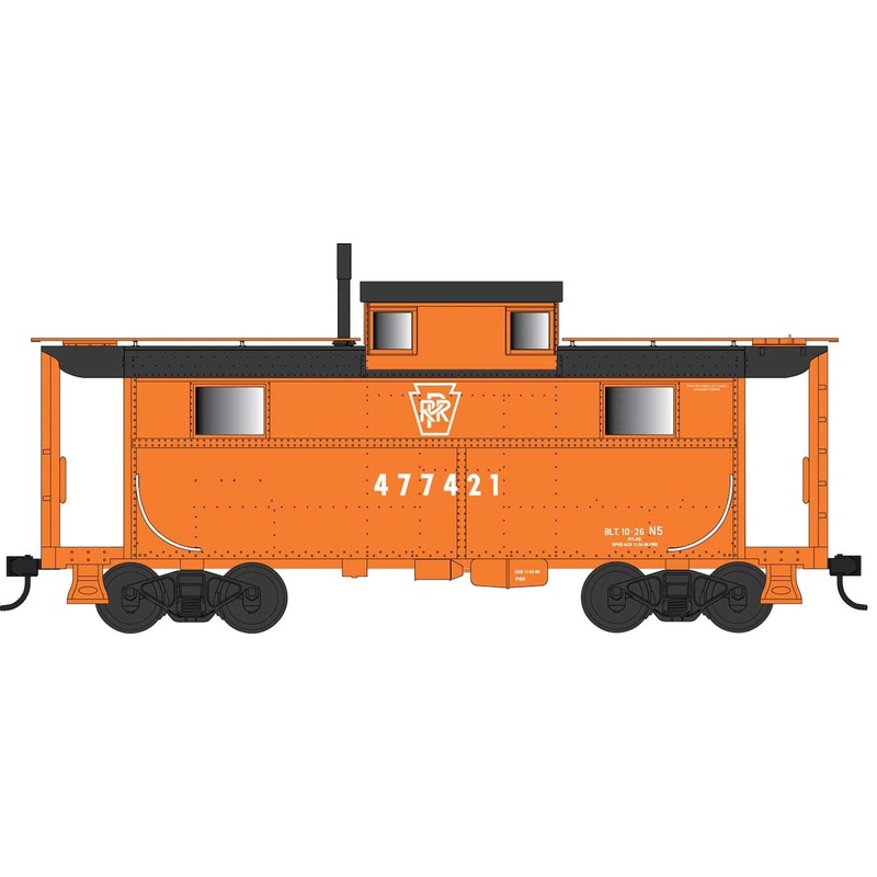 Bowser 42559 HO Scale PRR N5 Caboose Cabin Focal PRR 477421