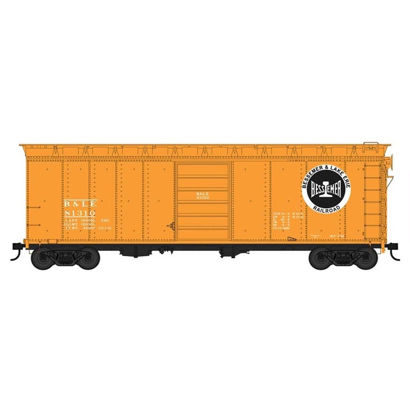 Bowser 42698 HO Scale 40' Boxcar Bessemer & Lake Erie B 81405