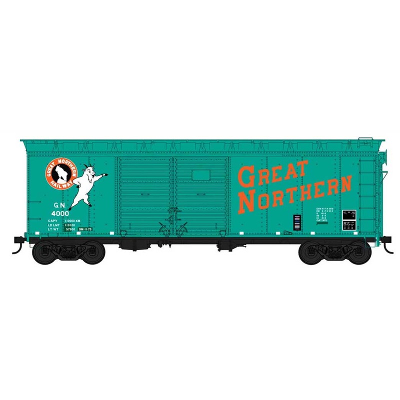 Bowser 42716 HO Scale 40' Boxcar Great Northern "Large Rocky" GN 4075
