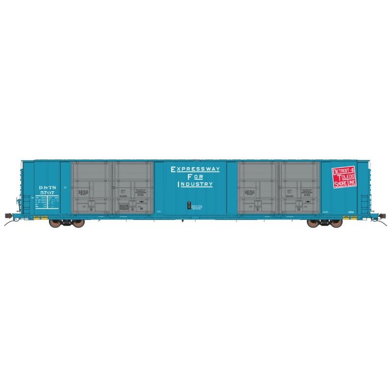 Class One Model Works FC00411 HO Scale Thrall 86' 8 Door Boxcar Detroit Toledo Shore Line D&TS 5719