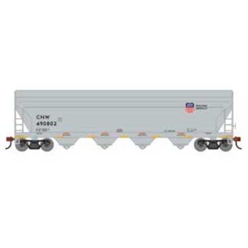 Roundhouse 1204 HO Scale ACF 5250 Covered Hopper Union Pacific CNW 490802