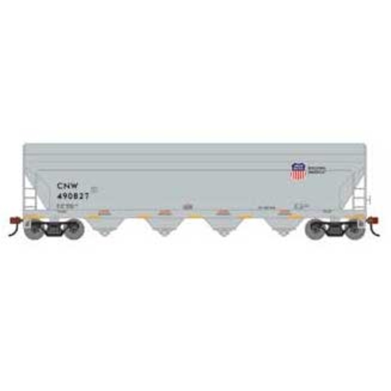Roundhouse 1207 HO Scale ACF 5250 Covered Hopper Union Pacific CNW 490827