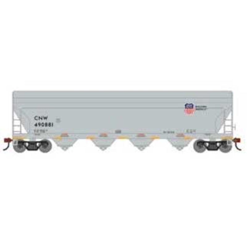 Roundhouse 1209 HO Scale ACF 5250 Covered Hopper Union Pacific CNW 490881