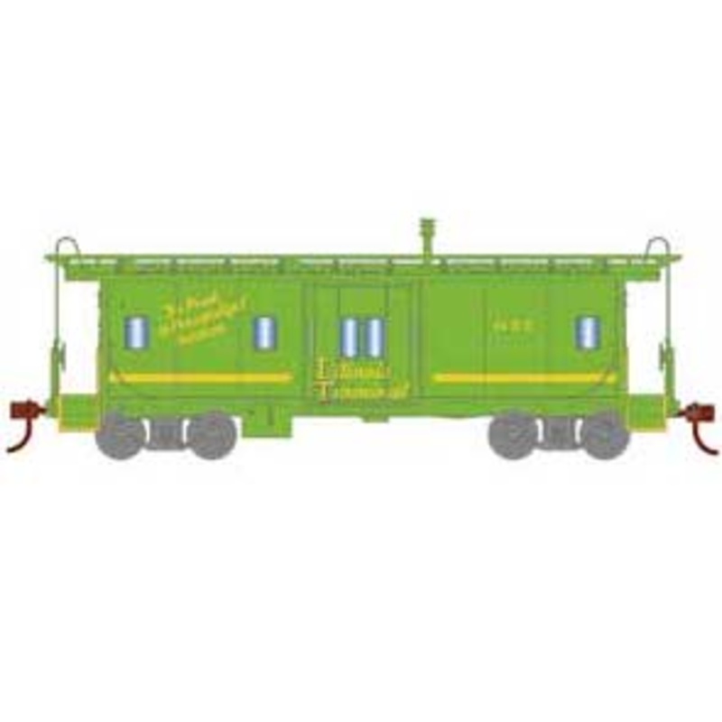 Roundhouse 90191 HO Scale Bay Window Caboose Illinois Terminal ITC 957