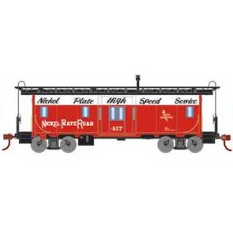 Roundhouse 90193 HO Scale Bay Window Caboose Nickel Plate Road NKP 417