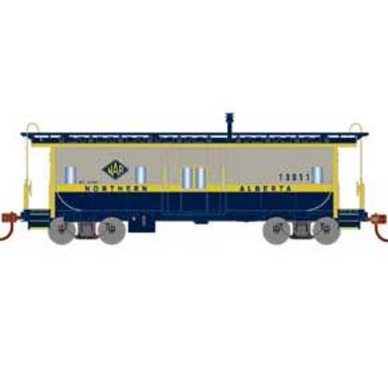 Roundhouse 90196 HO Scale Bay Window Caboose Northern Alberta NAR 13011