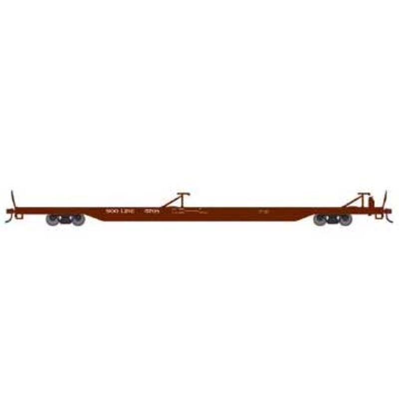 Athearn 27672 HO Scale RTR 85' TOFC Flatcar SOO Line 5708