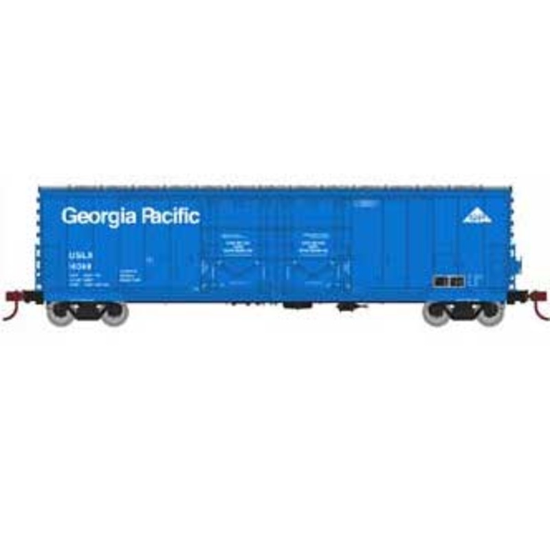 Athearn 67727 HO Scale RTR 50' Evans Double Door Boxcar Georgia Pacific USLX 16068