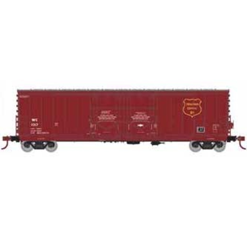 Athearn 67733 HO Scale RTR 50' Evans Double Door Boxcar Wisconsin Central WC 1017