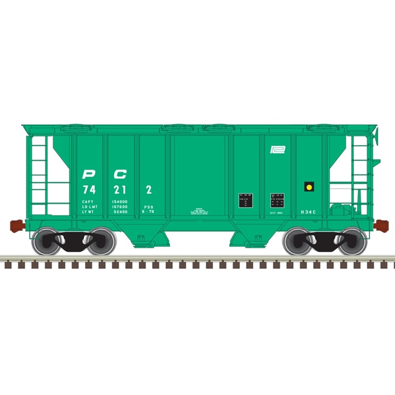 Atlas Trainman 50005894 N Scale PS-2 Covered Hopper PC 74212
