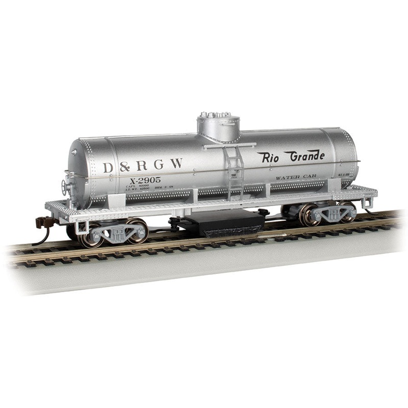 Bachmann 16310 HO Scale Track Cleaning Tank Car Rio Grande D&RGW X-2905