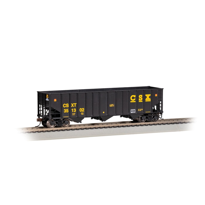 Bachmann 18726 HO Scale 100 Ton 3 Bay Hopper CSX 351302