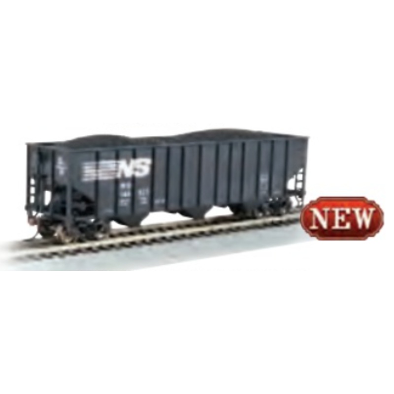 Bachmann 18728 HO Scale 100 Ton 3 Bay Hopper Norfolk Southern NS 146522