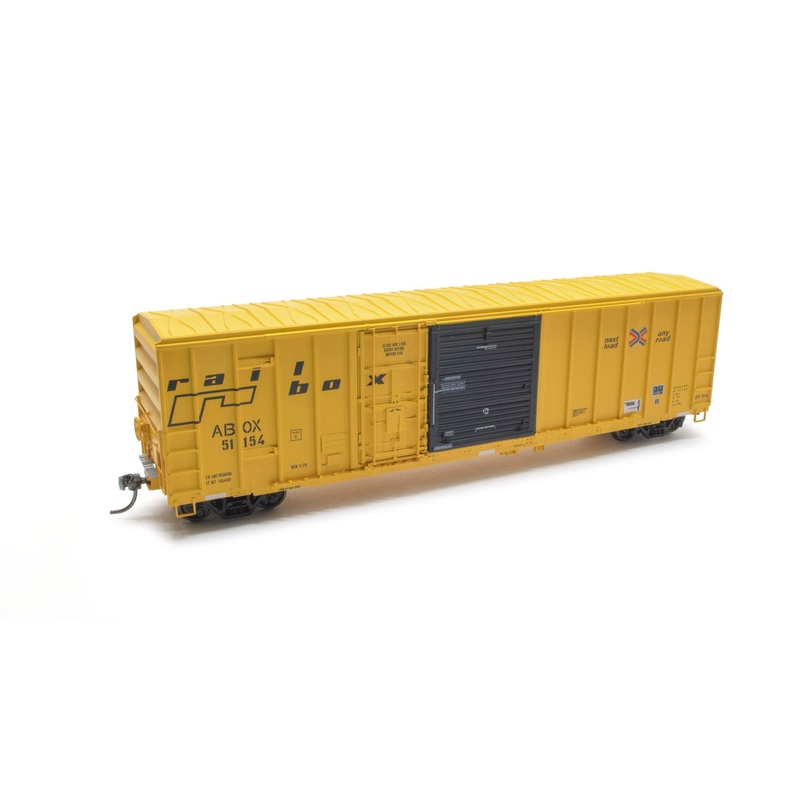Exactrail Evolution EE1810-1 HO Scale FMC 5277 Combo Door Boxcar Railbox "Op Lifesaver" ABOX 51154