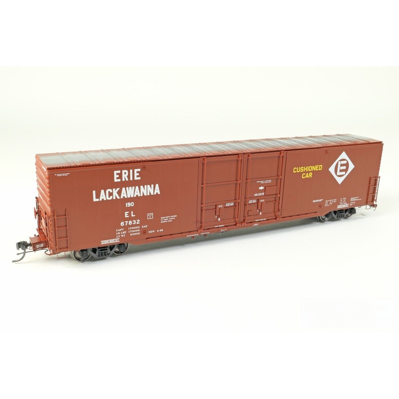 Tangent Scale Models 33012 Greenville 60 Double Door Box Car Erie Lackawanna EL #'s Vary