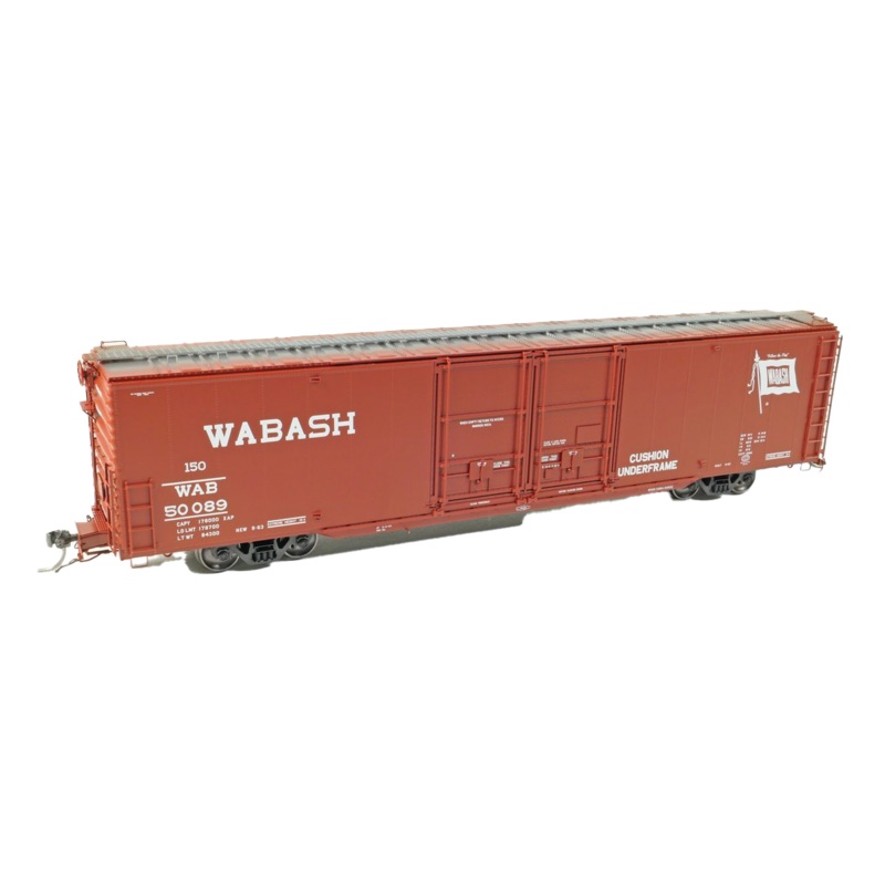 Tangent Scale Models 33013 Greenville 60 Double Door Box Car Wabash #'s Vary
