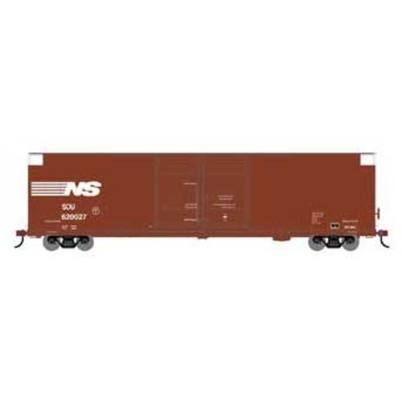Athearn 90575 HO Scale FMC 60' Double Door Hi-Cube Boxcar Norfolk Southern NS 620027