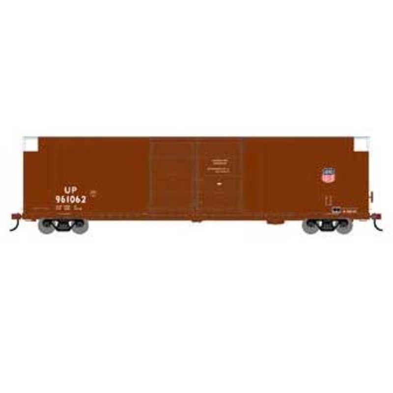 Athearn 90582 HO Scale FMC 60' Double Door Hi-Cube Boxcar Union Pacific UP 961062