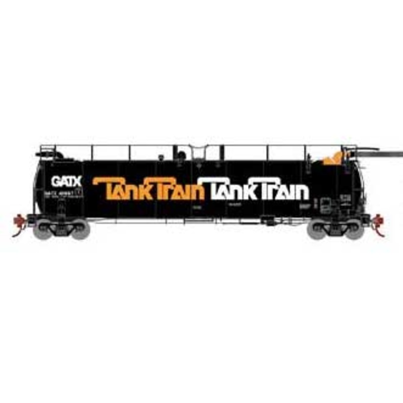 Athearn Genesis G67915 HO Scale Tank Train Original Logo GATX 48667